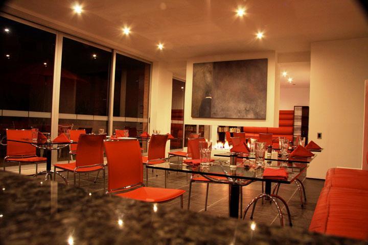 Suites Casa 95 بوغوتا المطعم الصورة